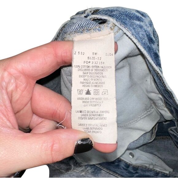 🔸BUNDLE ONLY🔸|VTG| TOMMY HILFIGER Cut Off Shorts - Picture 5 of 6